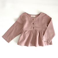 Blusen-Jacke Vintage Rosé