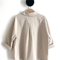 Overshirt Cotton/Linen Oatmeal