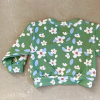 Sweater Green Bloom