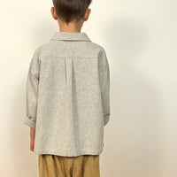 Overshirt Cotton Heather Grey