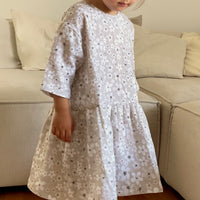 Musselin-Kleid Millefleurs