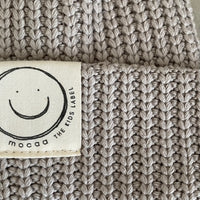 Grobstrick-Mütze Light Taupe