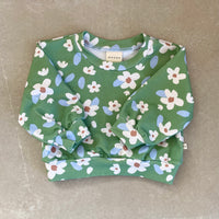 Sweater Green Bloom