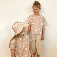 Bucket Hat - Blumen - wendbar