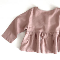 Blusen-Jacke Vintage Rosé