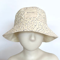 Bucket Hat - Vanilla Flowers - wendbar