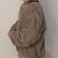 Kuschel - Sweater Taupe