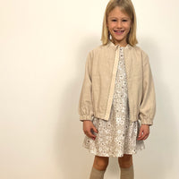 Leinen Blouson Seashell