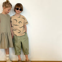 Oversized T-Shirt - Krokodile