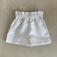 Paperbag Shorts - Blumen
