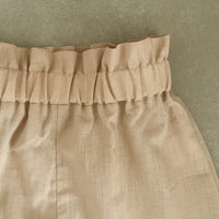 Paperbag Shorts - Leinen