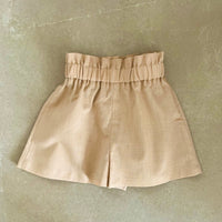 Paperbag Shorts - Leinen