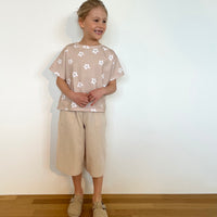 Oversized T-Shirt - Blumen