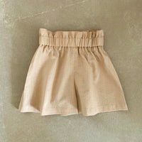 Paperbag Shorts - Leinen