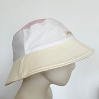 Bucket Hat - Vanilla Flowers - wendbar