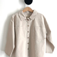 Overshirt Cotton/Linen Oatmeal
