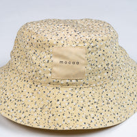Bucket Hat - Vanilla Flowers - wendbar