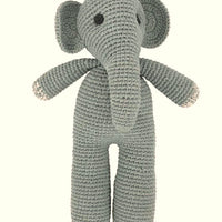 Elefant Max - Bio-Baumwolle - Handgehäkelt in Nepal