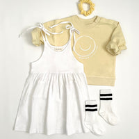 Crew Socken mit Kontrast-Streifen