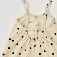 Pünktchen-Kleid