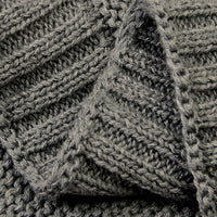 Softe Strickdecke