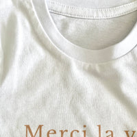 T-Shirt - Merci la vie.