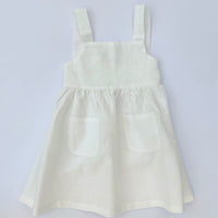 Trägerkleid mit Schleife