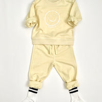 Crew Socken mit Kontrast-Streifen