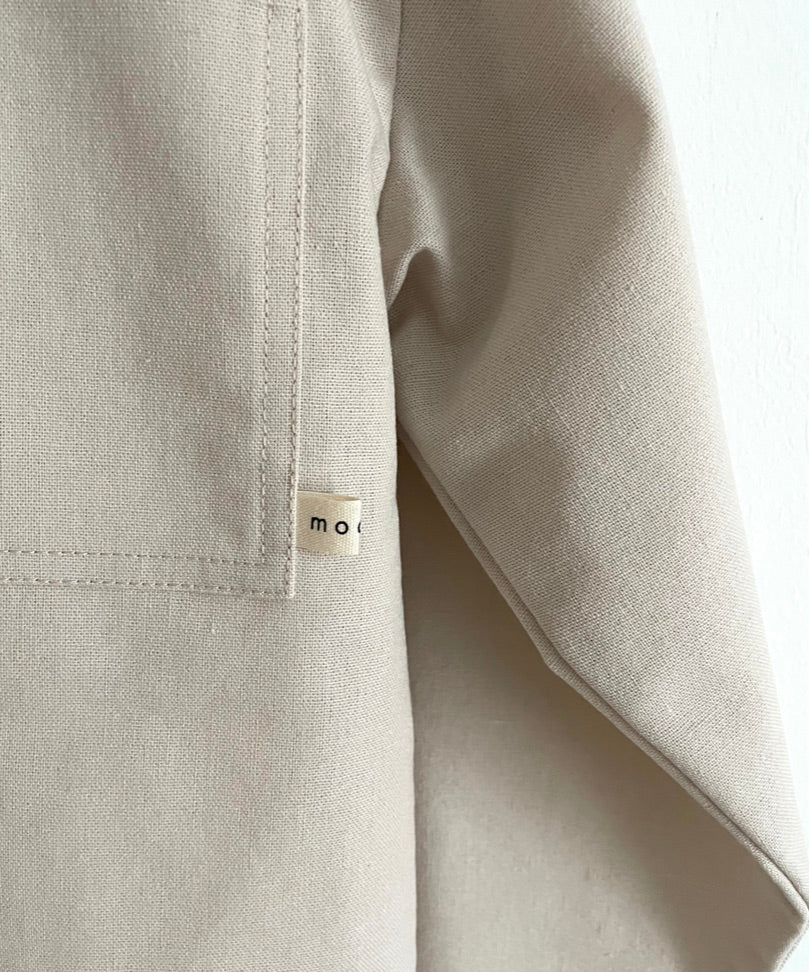 Overshirt Cotton/Linen Oatmeal