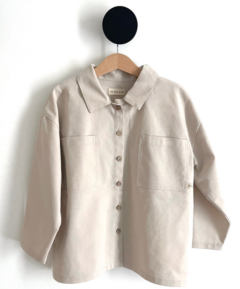 Overshirt Cotton/Linen Oatmeal
