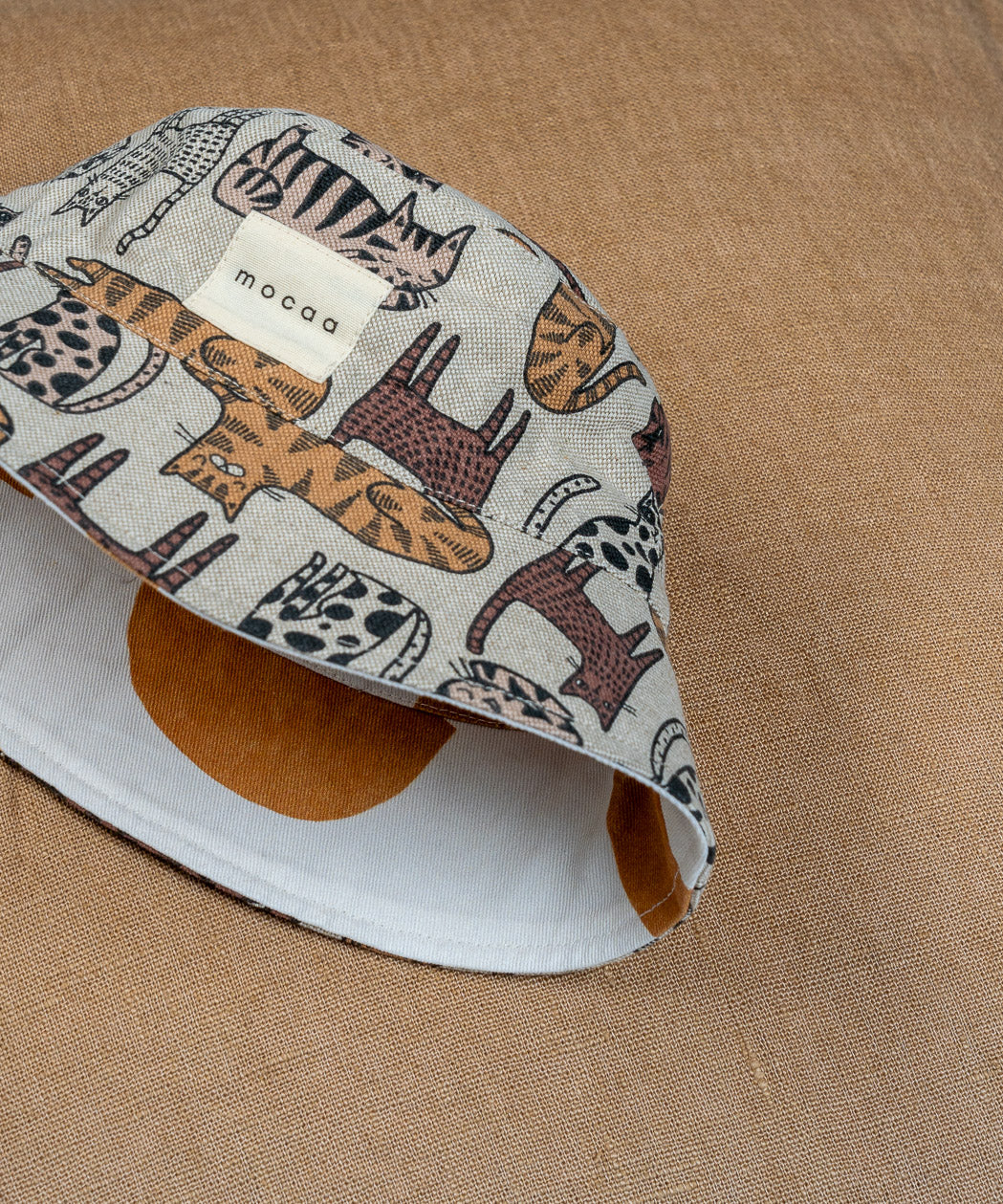 Bucket Hat - Katzen - wendbar