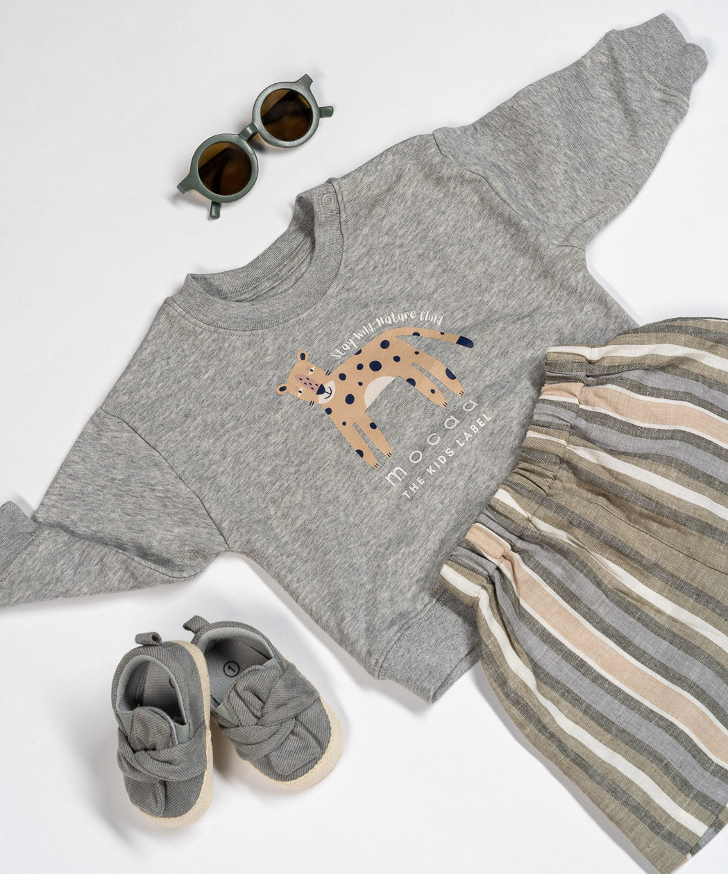 Shorts Neutral Stripes