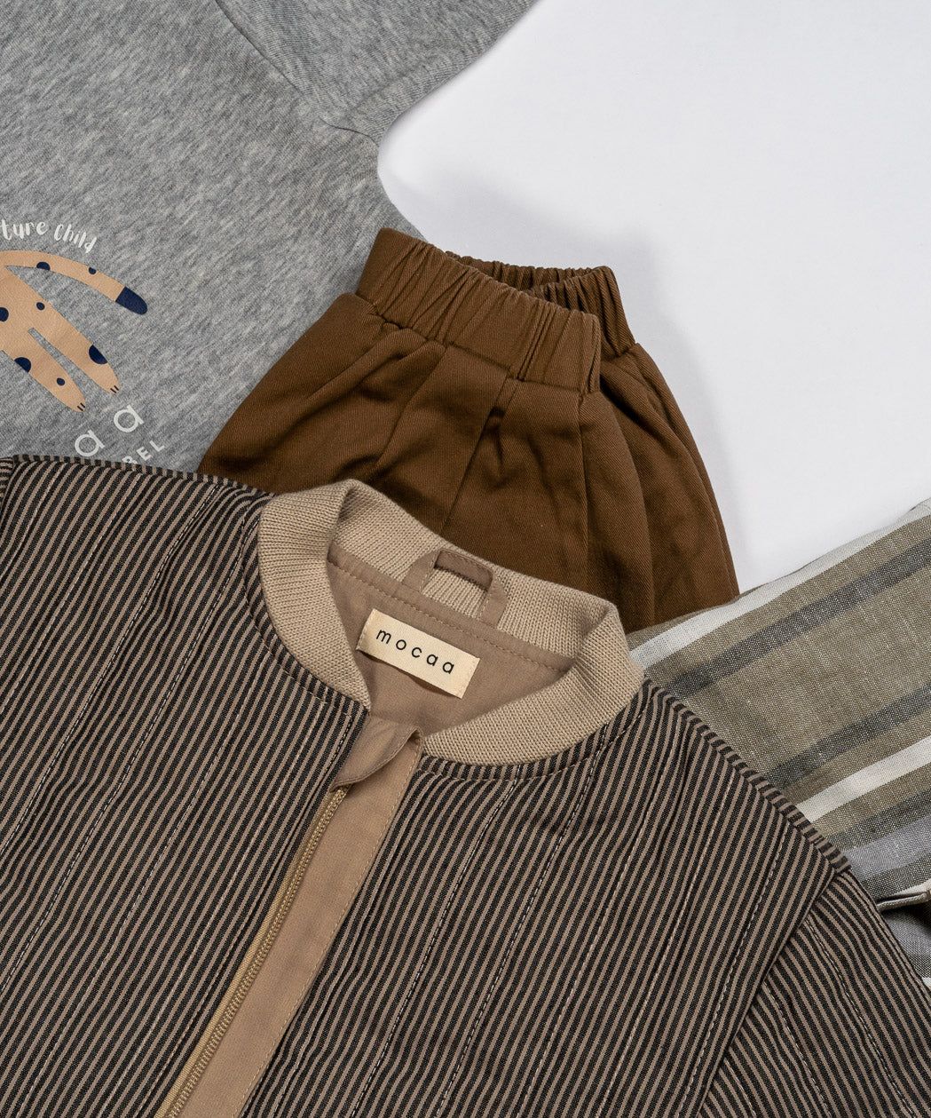 Gesteppter Blouson Stripes