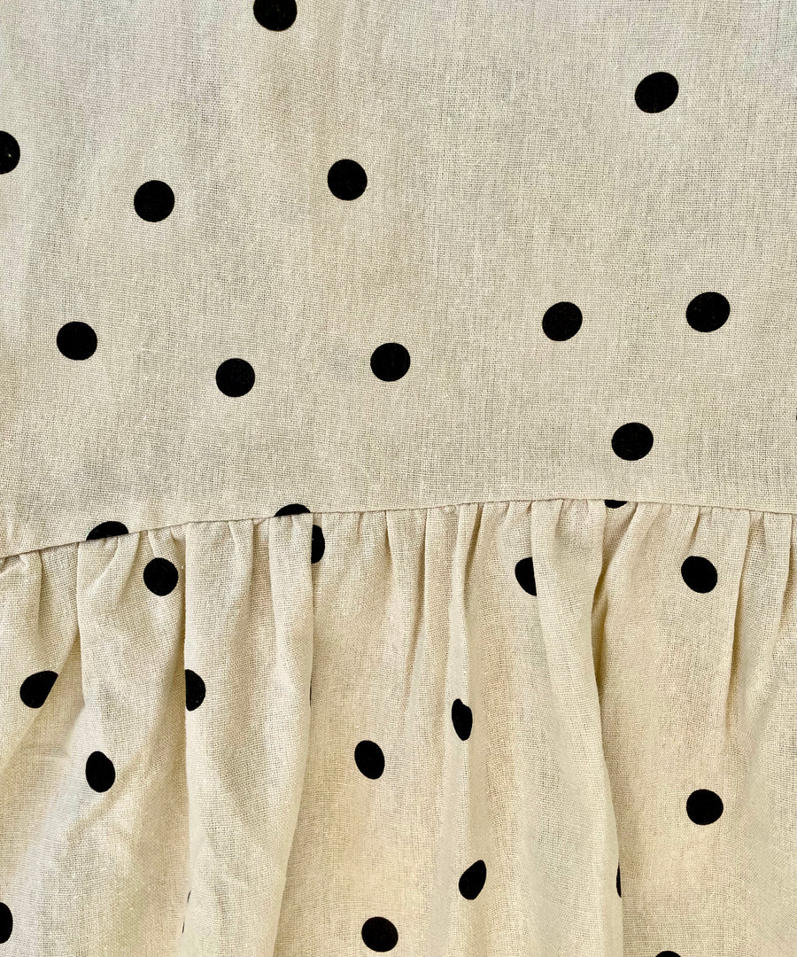 Pünktchen-Kleid