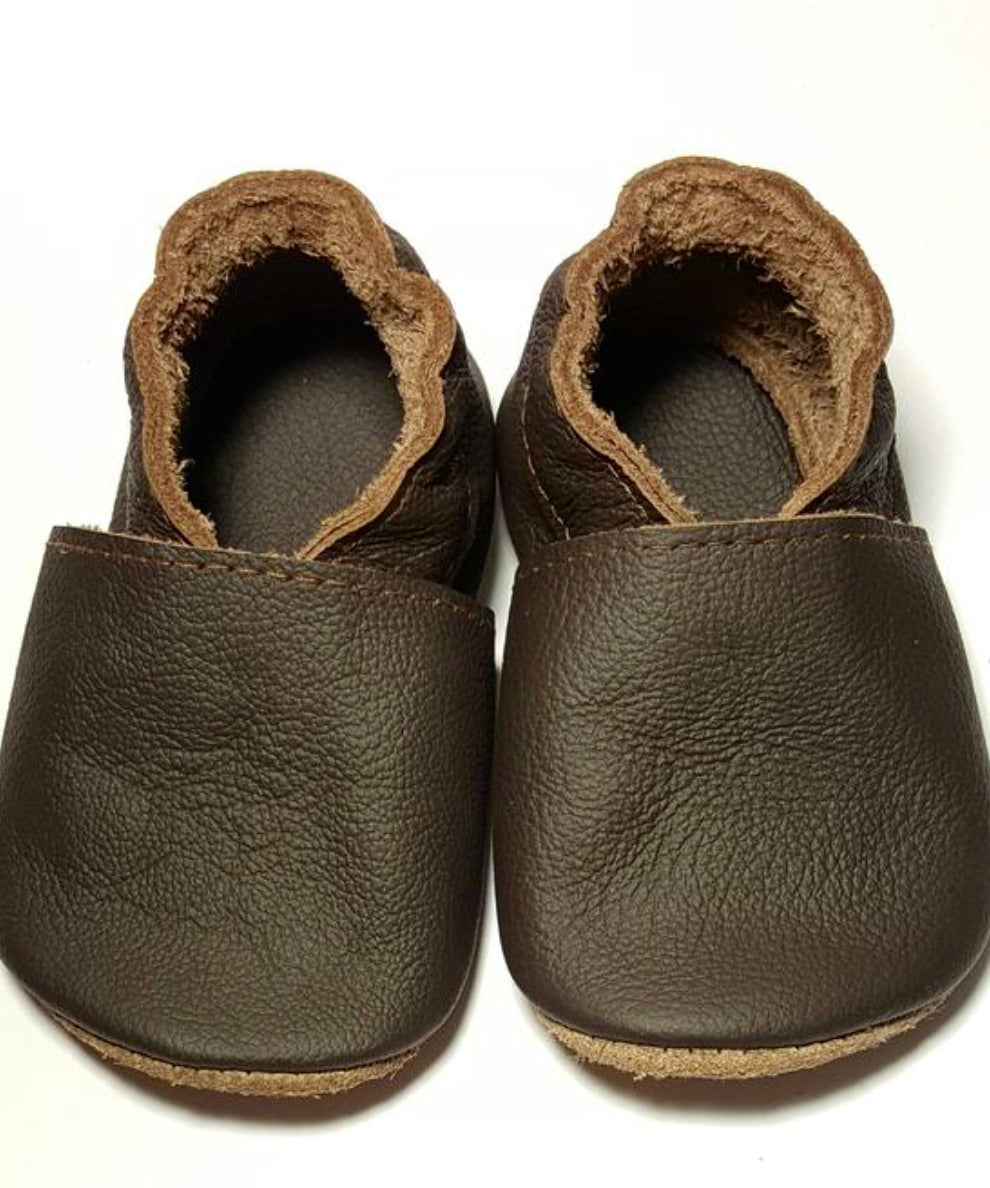 Handgefertigte Lederslipper