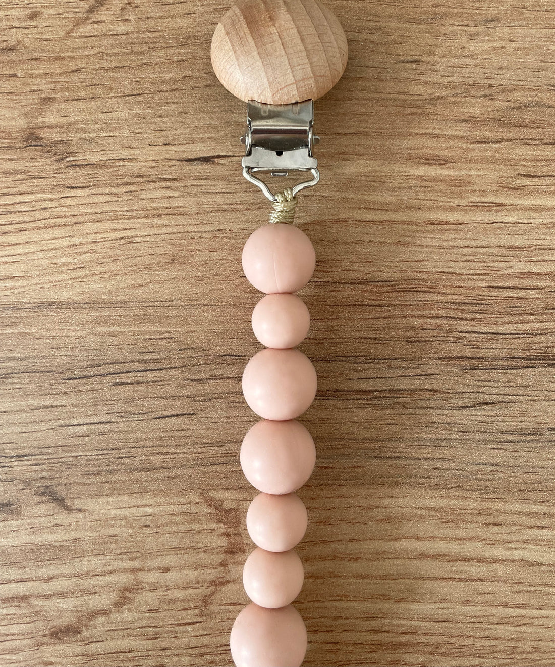 Schnullerkette Rosé