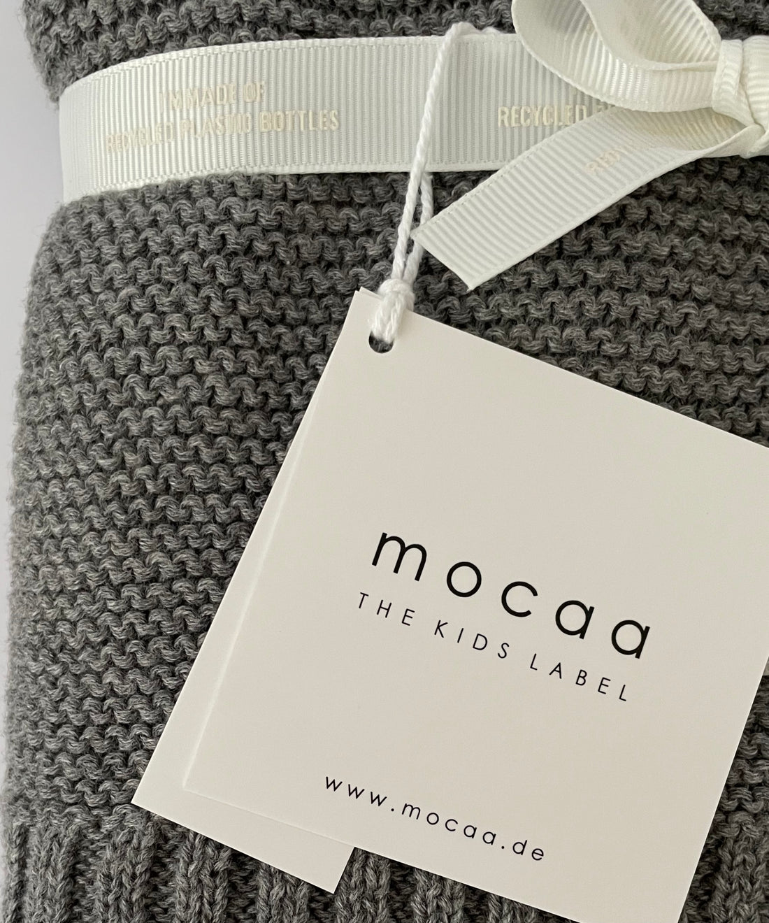 Softe Strickdecke