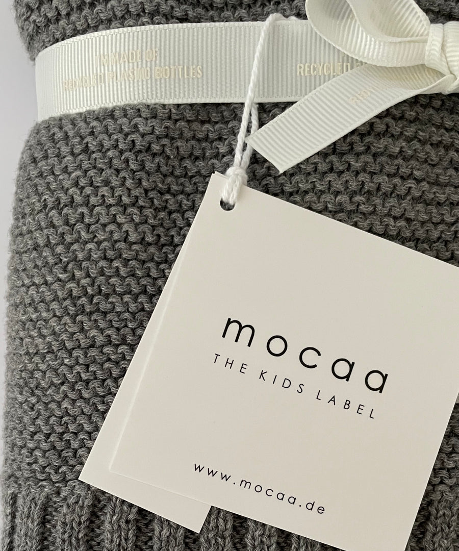 Softe Strickdecke