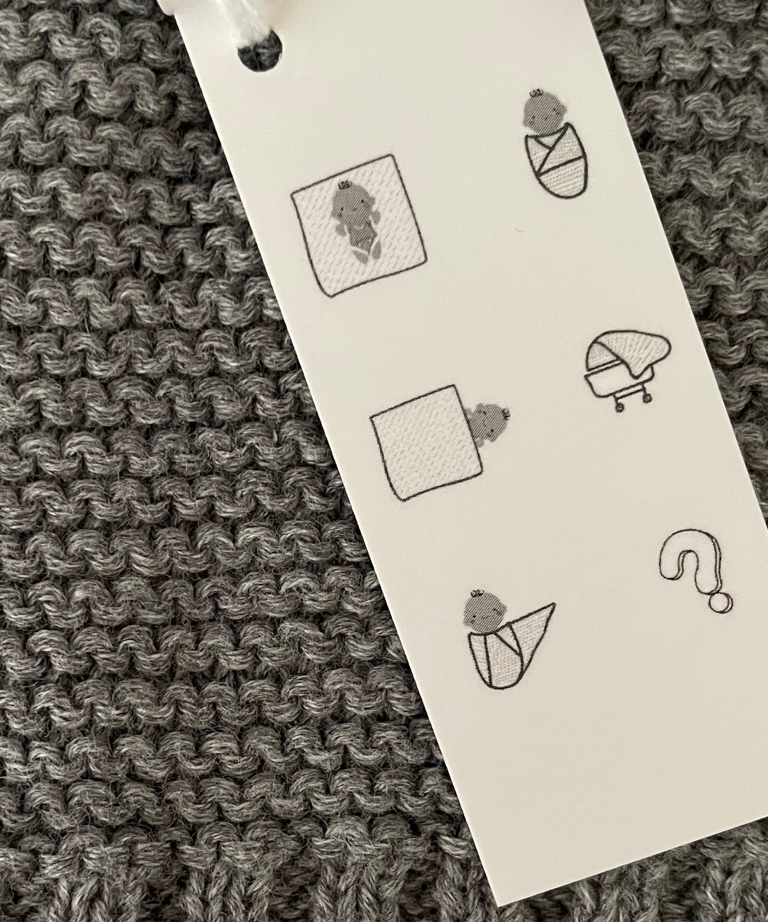 Softe Strickdecke