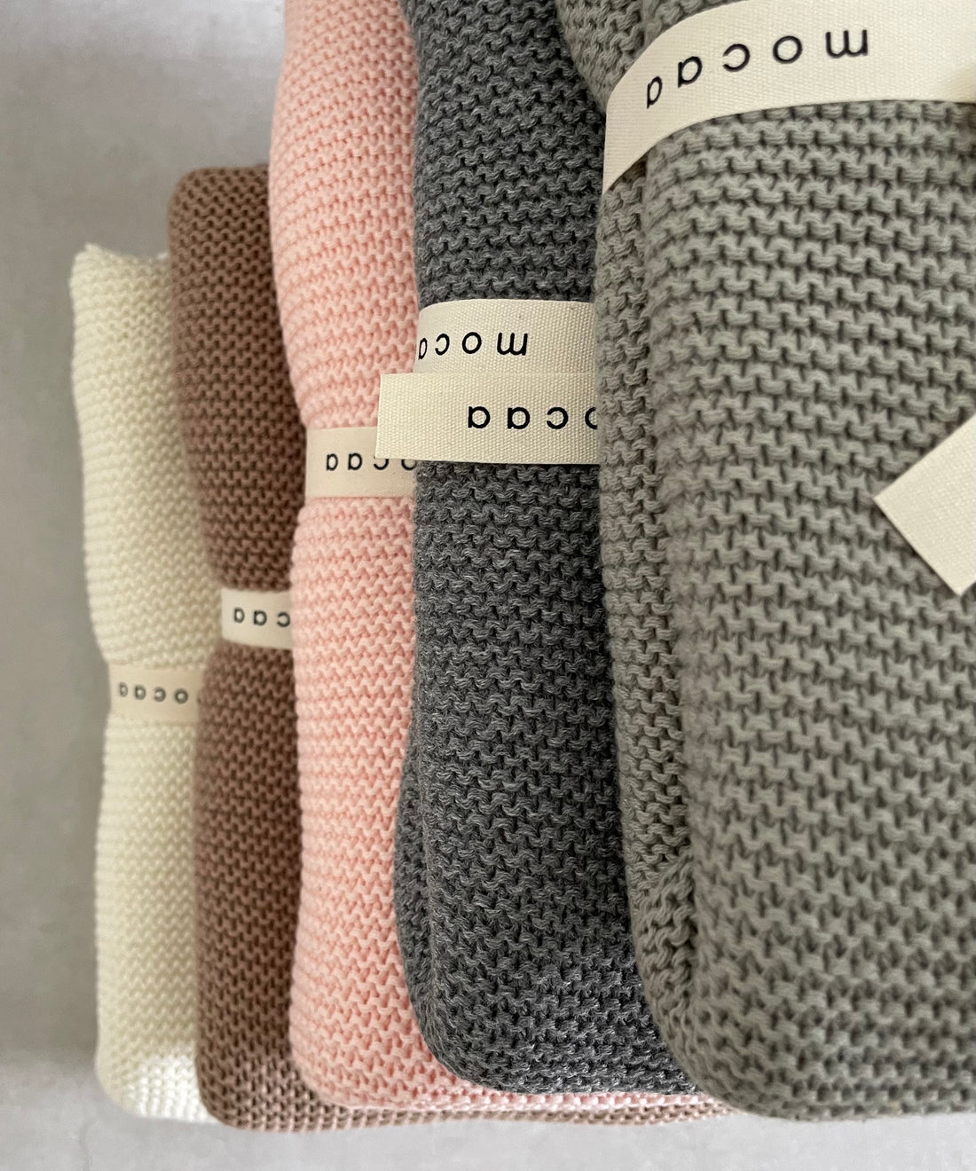 Softe Strickdecke