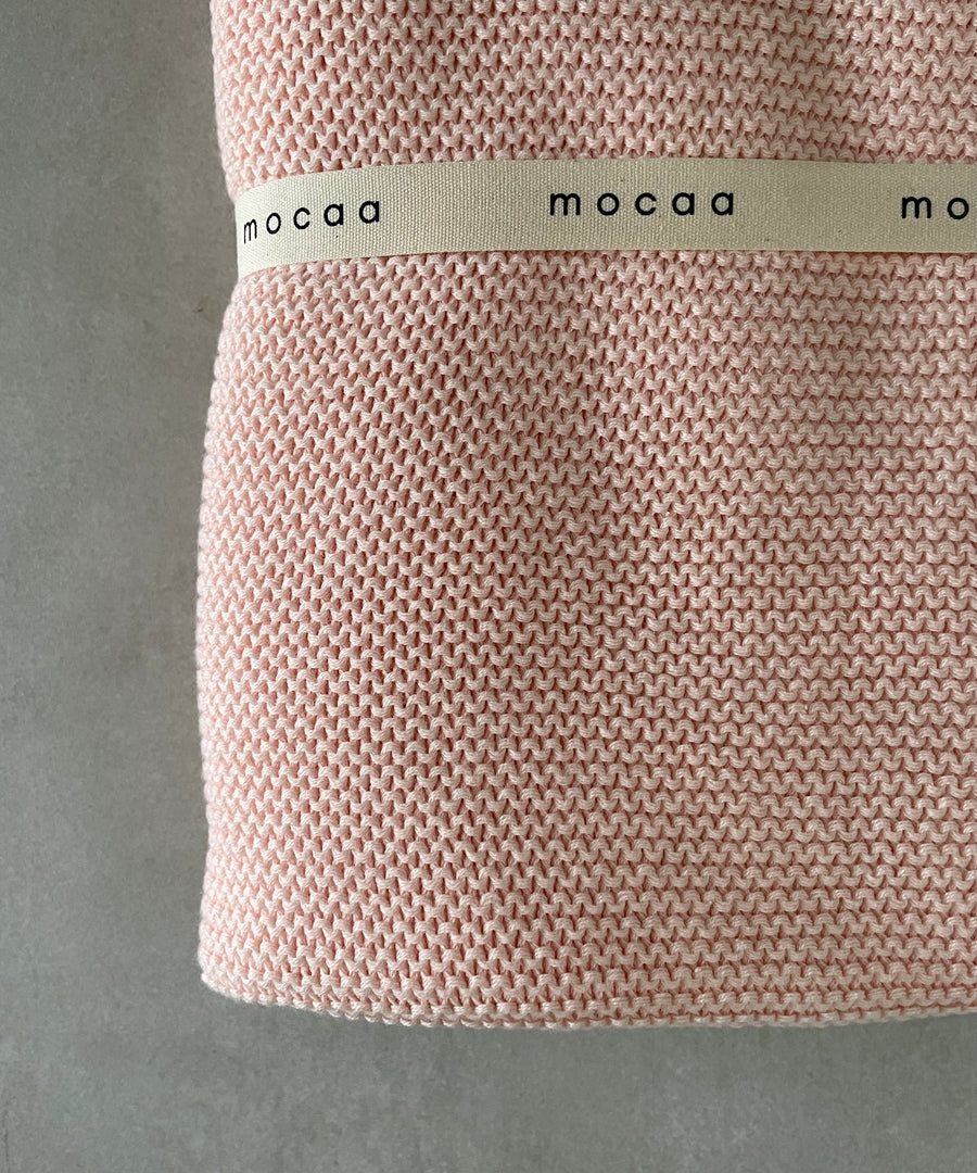 Softe Strickdecke