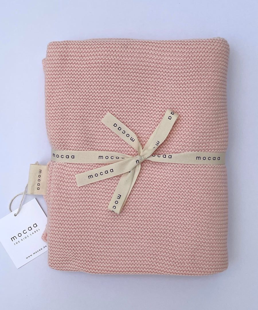 Softe Strickdecke