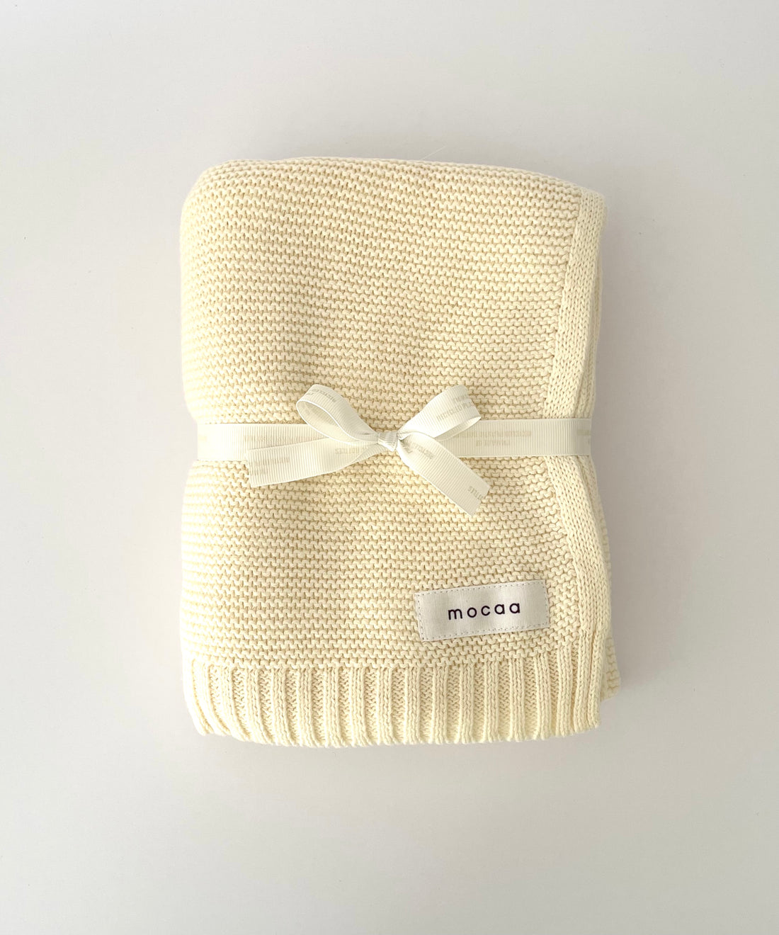 Softe Strickdecke