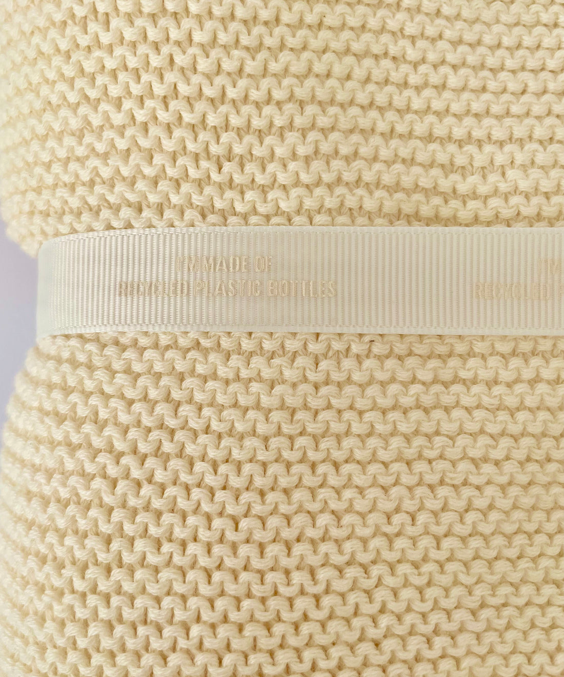 Softe Strickdecke