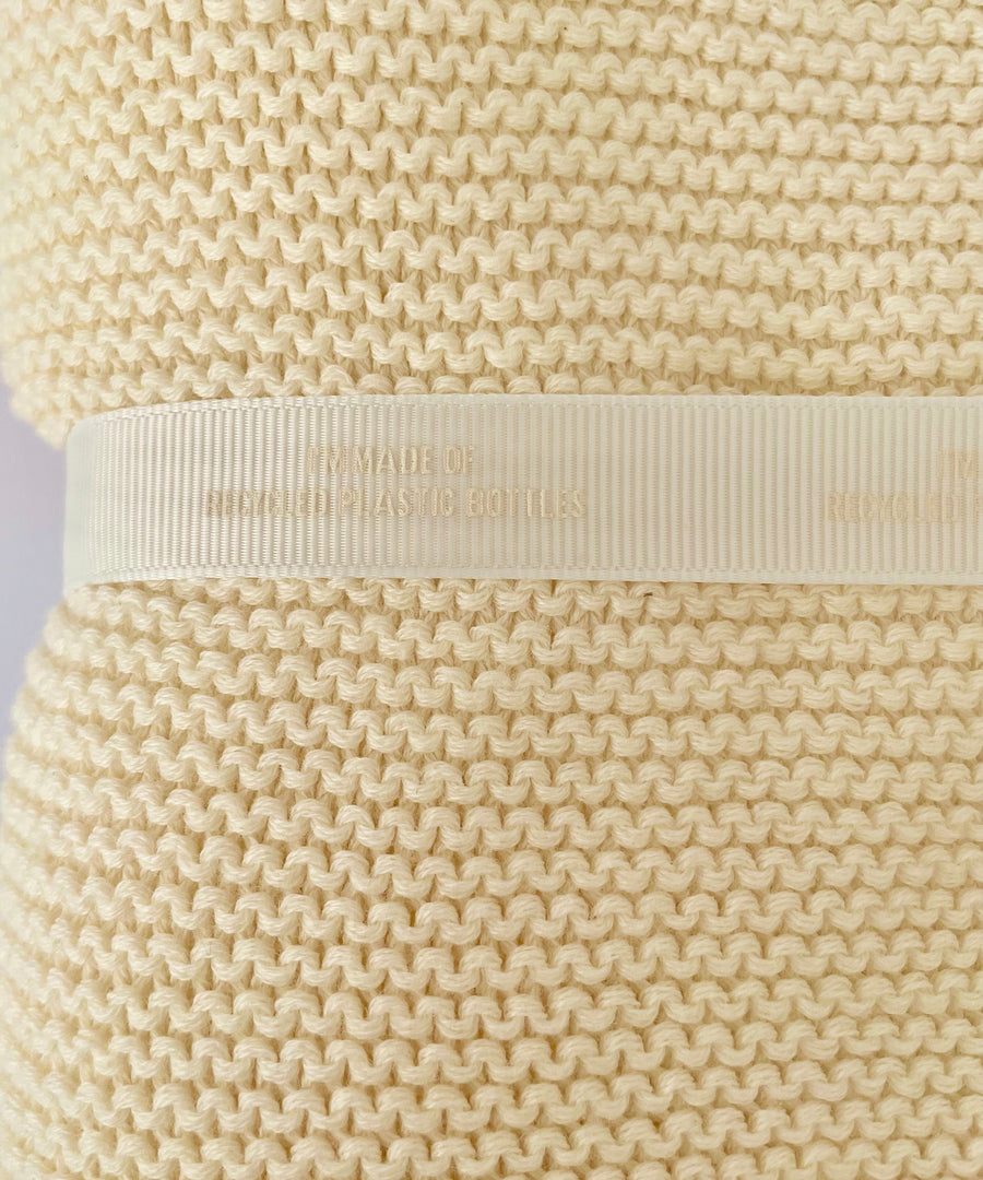 Softe Strickdecke