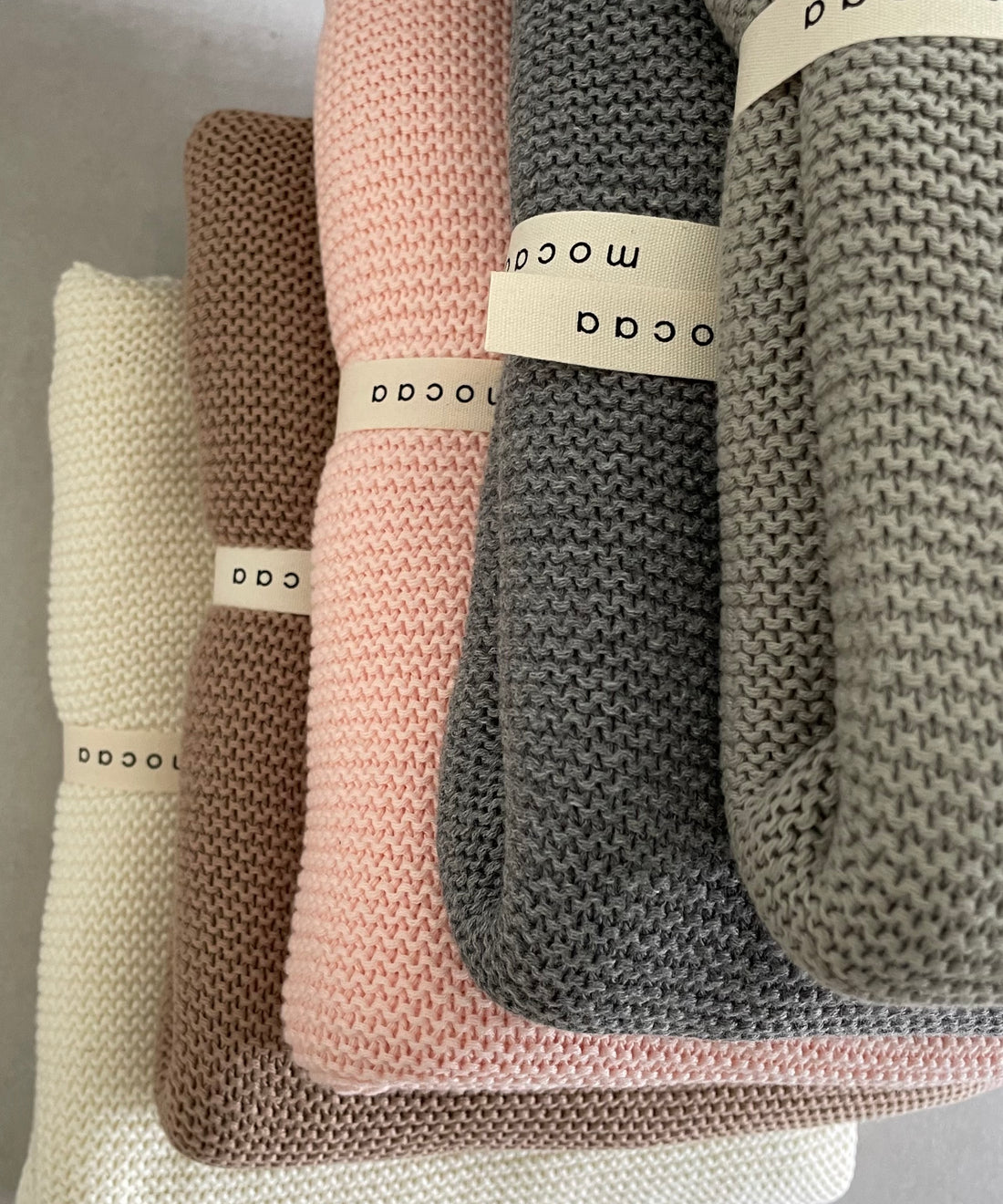 Softe Strickdecke