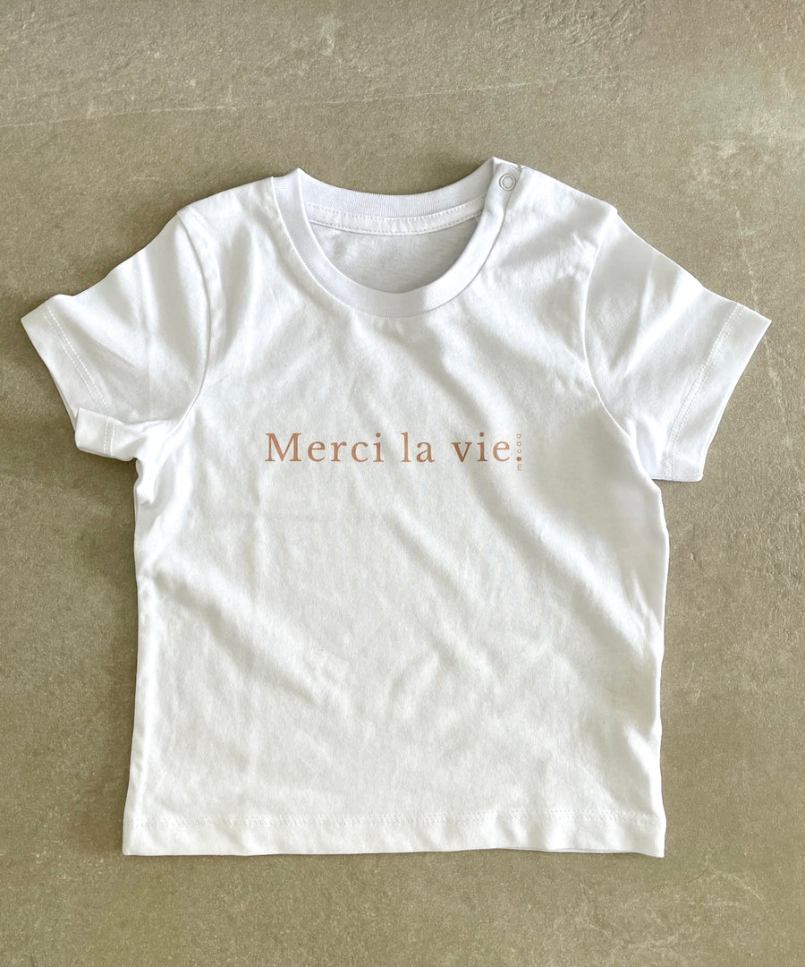 T Shirt Merci la vie